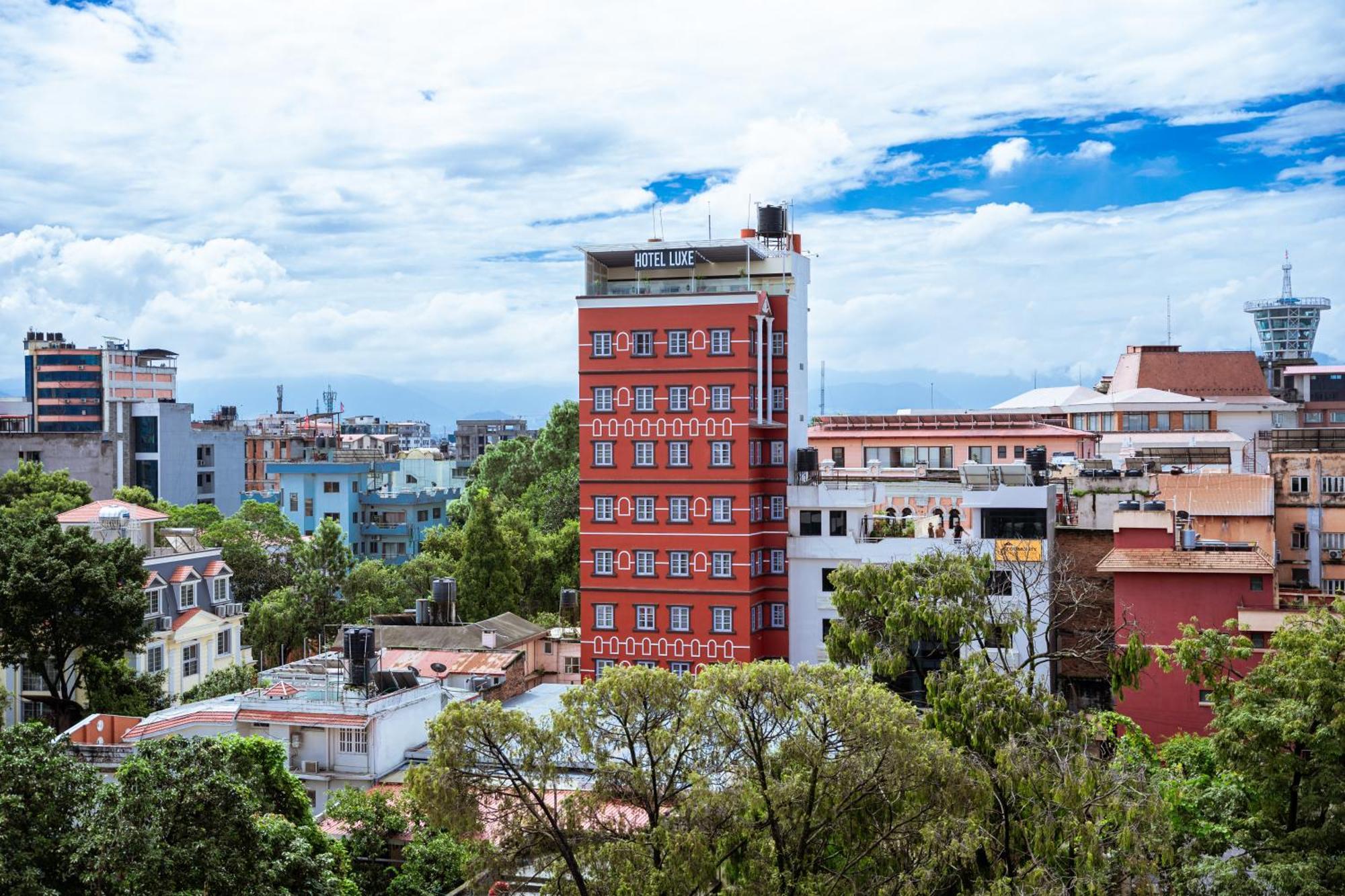 The Luxe Inn Boutique Hotel Kathmandu Exterior photo